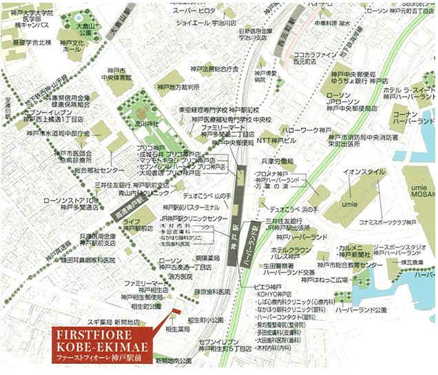 ファーストフィオーレ神戸駅前 ロケーション