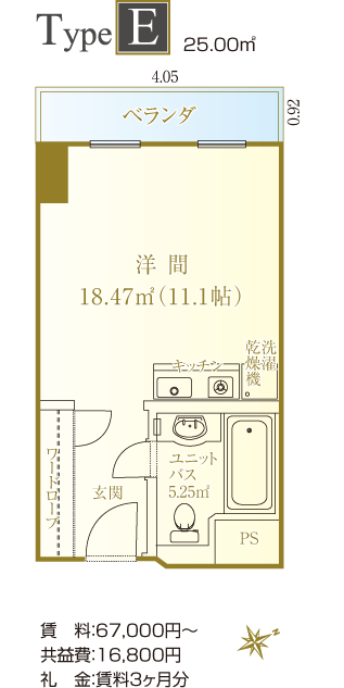 タイプE67000円〜