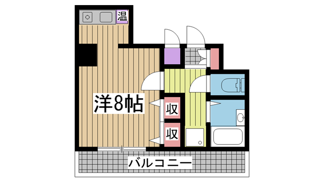 神戸市中央区加納町の賃貸物件間取画像