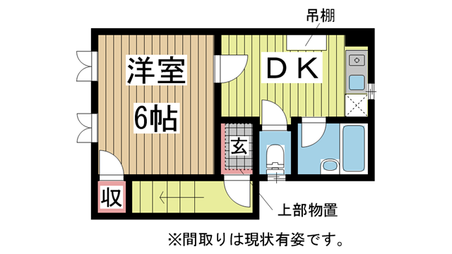 神戸市灘区深田町の賃貸物件間取画像
