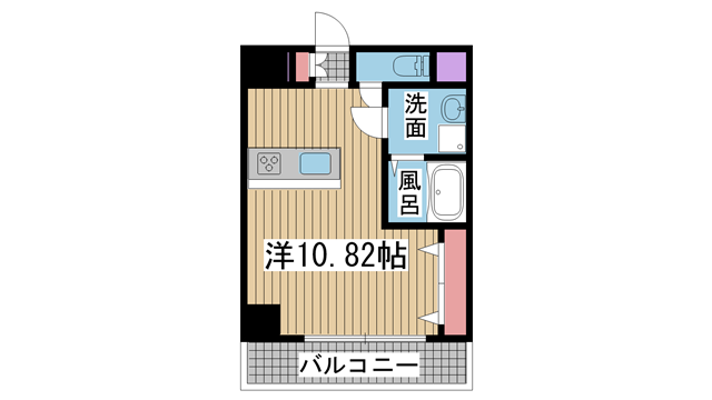 神戸市長田区松野通の賃貸物件間取画像