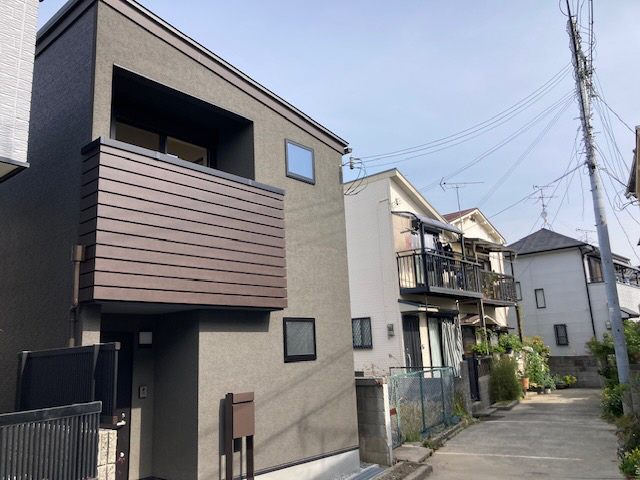 神戸市須磨区関守町の賃貸物件外観写真