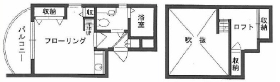 神戸市灘区篠原南町の賃貸物件間取画像