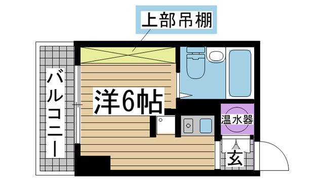 神戸市中央区元町通の賃貸物件間取画像