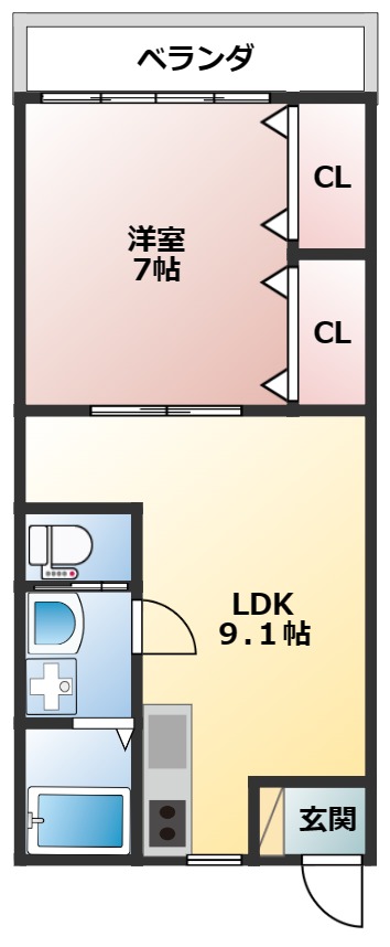 神戸市長田区萩乃町の賃貸