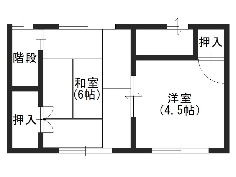 神戸市長田区駒ケ林町の賃貸物件間取画像