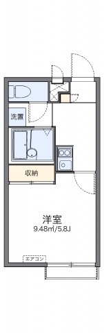 神戸市須磨区一ノ谷町の賃貸物件間取画像
