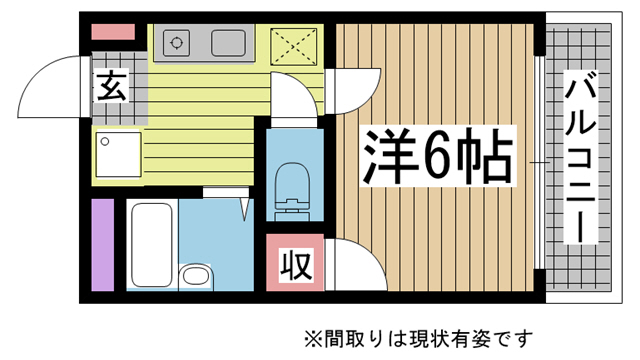 神戸市東灘区北青木の賃貸物件間取画像
