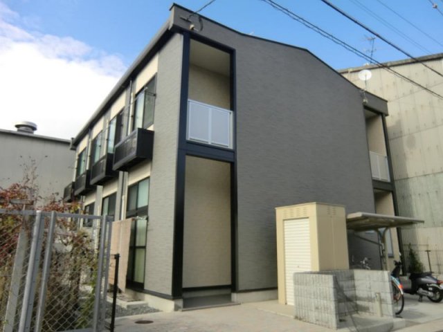 レオパレスヴィラージュ長洲Ⅱ 201|尼崎市長洲中通(阪神本線大物駅)のアパート外観 レオパレスヴィラージュ長洲Ⅱ 201|尼崎市長洲中通(阪神本線大物駅)のアパート外観