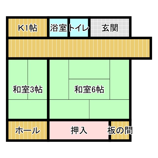神戸市長田区大日丘町の賃貸物件間取画像