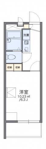 神戸市灘区岩屋北町の賃貸物件間取画像