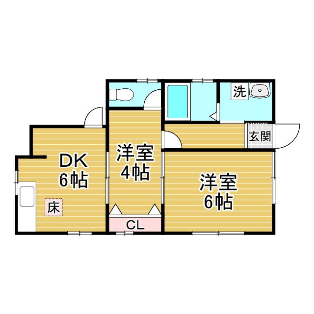 神戸市須磨区須磨本町の賃貸物件間取画像