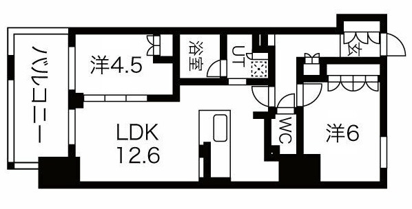 ワコーレ ザ・神戸旧居留地レジデンスタワー 204|神戸市中央区海岸通(JR東海道本線(近畿)元町駅)のマンション間取 ワコーレ ザ・神戸旧居留地レジデンスタワー 204|神戸市中央区海岸通(JR東海道本線(近畿)元町駅)のマンション間取