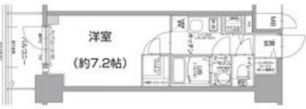 神戸市中央区橘通の賃貸物件間取画像