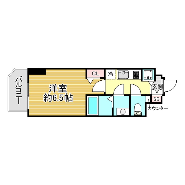 神戸市長田区大塚町の賃貸物件間取画像