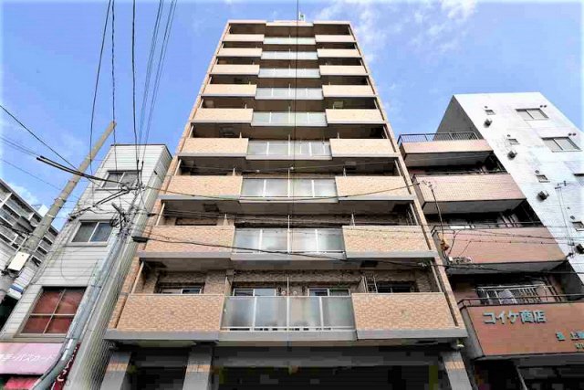 神戸市中央区東川崎町の賃貸物件外観写真