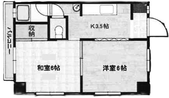 メゾン神戸県庁前 305|神戸市中央区花隈町(JR東海道本線(近畿)元町駅)のマンション間取 メゾン神戸県庁前 305|神戸市中央区花隈町(JR東海道本線(近畿)元町駅)のマンション間取