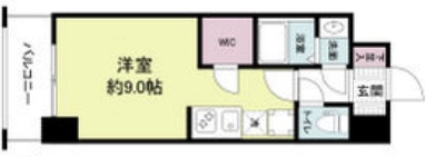 神戸市中央区花隈町の賃貸物件間取画像