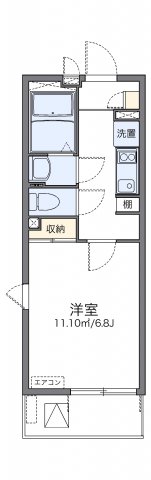 神戸市北区鈴蘭台北町の賃貸物件間取画像