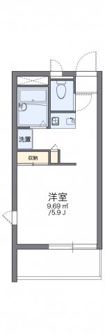 神戸市兵庫区熊野町の賃貸物件間取画像