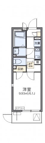 神戸市長田区野田町の賃貸物件間取画像