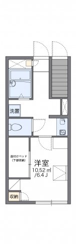 神戸市中央区熊内町の賃貸物件間取画像