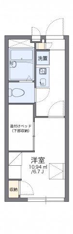 神戸市東灘区住吉南町の賃貸物件間取画像