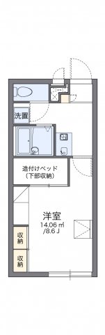 神戸市西区岩岡町西脇の賃貸物件間取画像