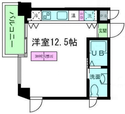 神戸市東灘区魚崎中町の賃貸物件間取画像