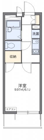 神戸市兵庫区西出町の賃貸物件間取画像