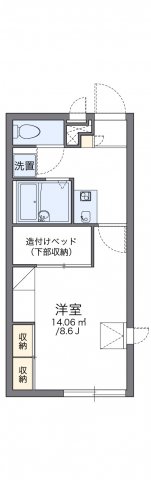 神戸市西区岩岡町西脇の賃貸物件間取画像
