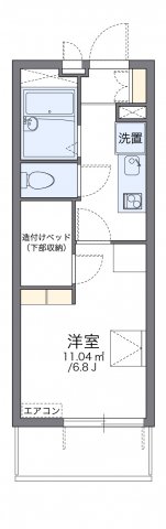 神戸市灘区岸地通の賃貸物件間取画像