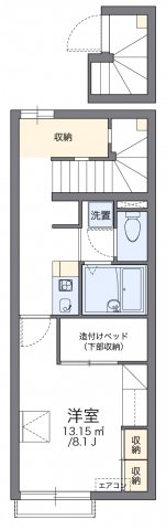 神戸市西区天が岡の賃貸物件間取画像
