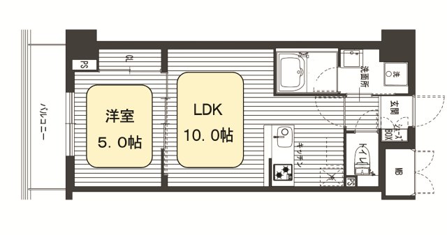 神戸市東灘区森南町の賃貸物件間取画像