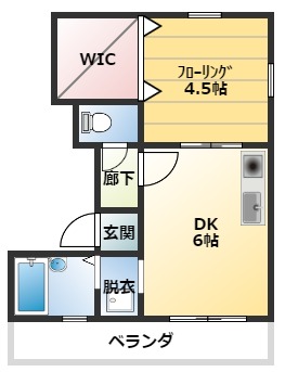 神戸市灘区原田通の賃貸物件間取画像