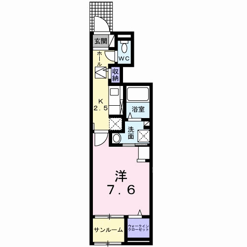 神戸市垂水区西舞子の賃貸物件間取画像