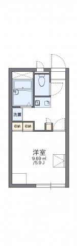 神戸市須磨区多井畑の賃貸物件間取画像