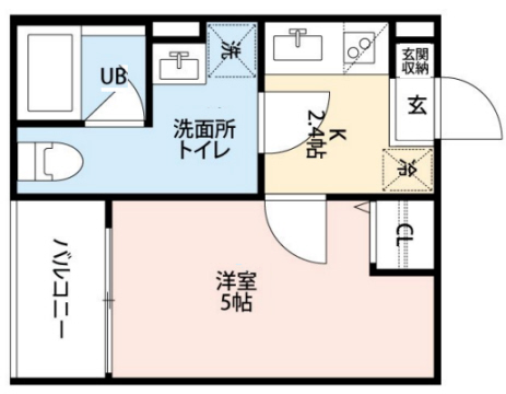神戸市長田区苅藻通の賃貸物件間取画像