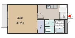 神戸市中央区中山手通の賃貸物件間取画像
