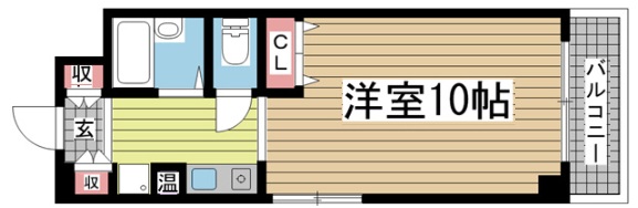 神戸市中央区海岸通の賃貸物件間取画像