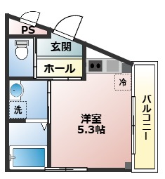 神戸市垂水区名谷町の賃貸物件間取画像
