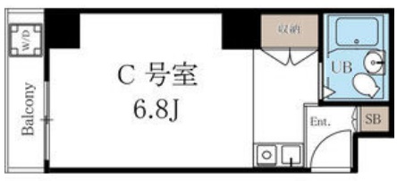 神戸市兵庫区水木通の賃貸物件間取画像