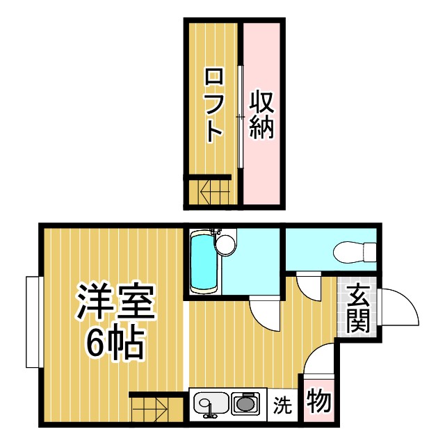 神戸市須磨区白川台の賃貸物件間取画像