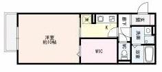 神戸市東灘区御影中町の賃貸物件間取画像