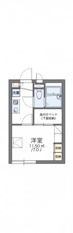 神戸市中央区南本町通の賃貸物件間取画像