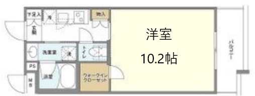 神戸市東灘区深江北町の賃貸物件間取画像