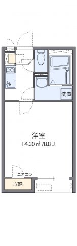 神戸市兵庫区石井町の賃貸物件間取画像