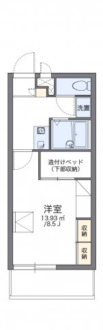 神戸市兵庫区島上町の賃貸物件間取画像