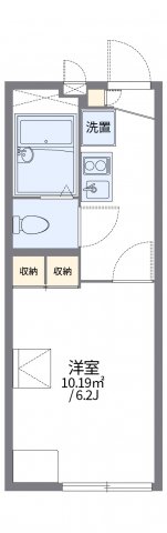 神戸市中央区上筒井通の賃貸物件間取画像