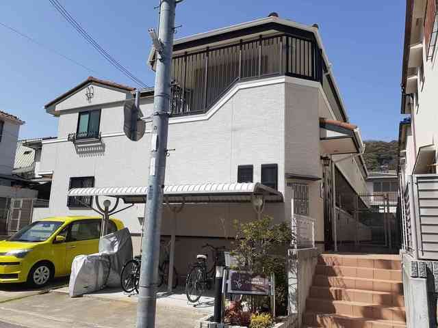 神戸市東灘区岡本の賃貸物件外観写真